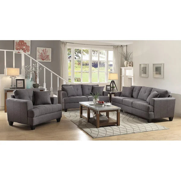 3 Seater Sofa: Sailesh 85.25'' Upholstered Sofa