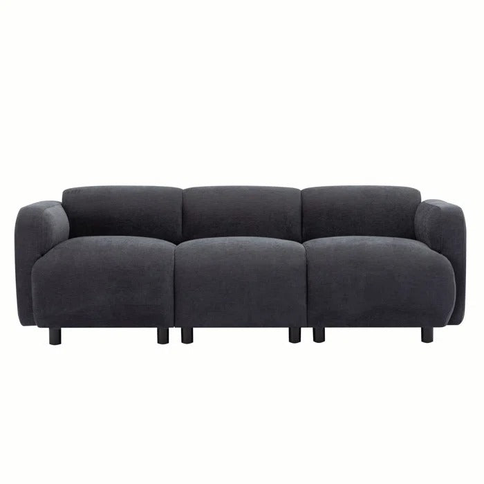 3 Seater Sofa Set: 85.4'' Upholstered Sofa