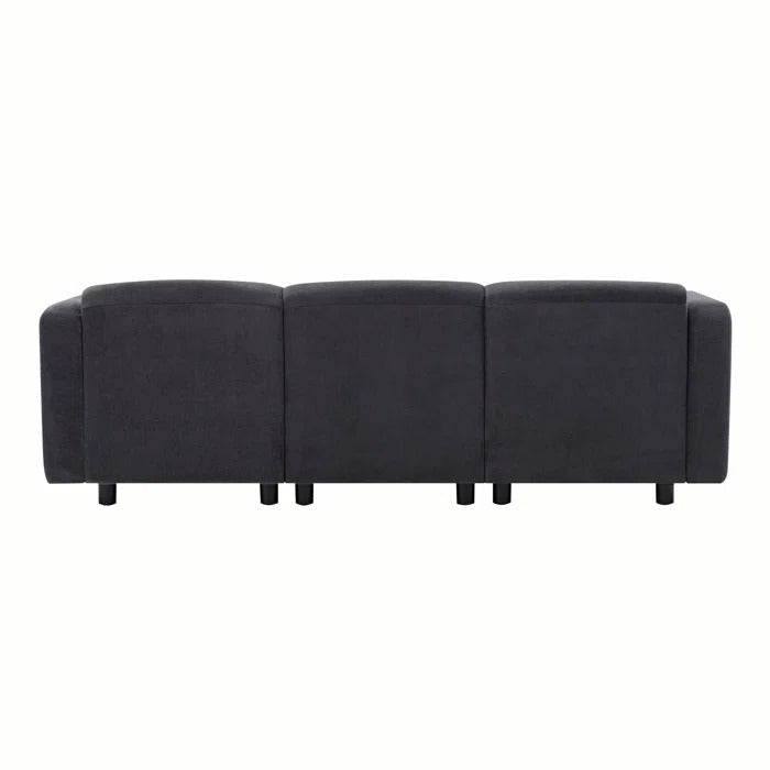 3 Seater Sofa Set: 85.4'' Upholstered Sofa