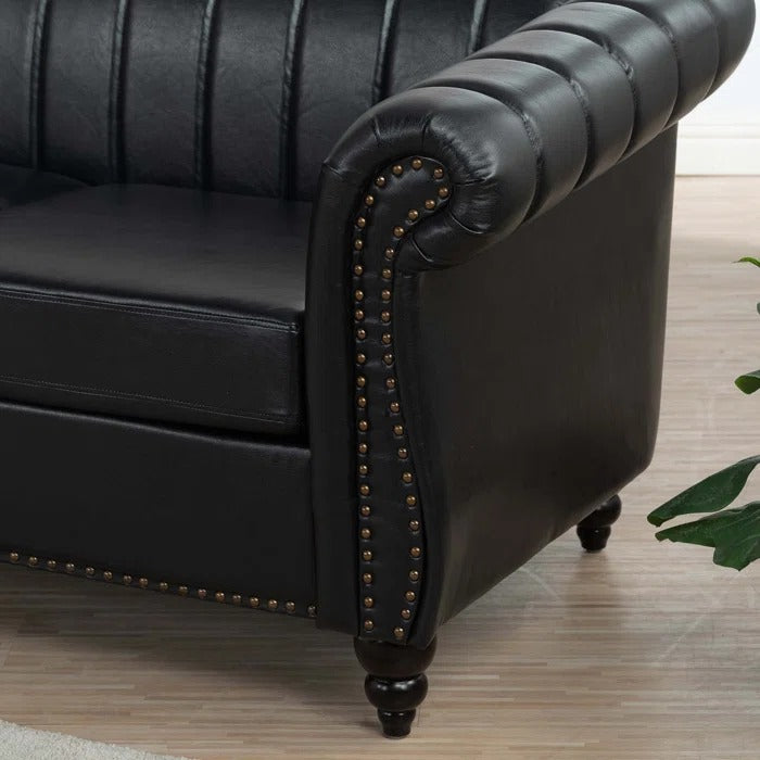 3 Seater Sofa Set: Acerra PU 83.46'' Reception Sofa