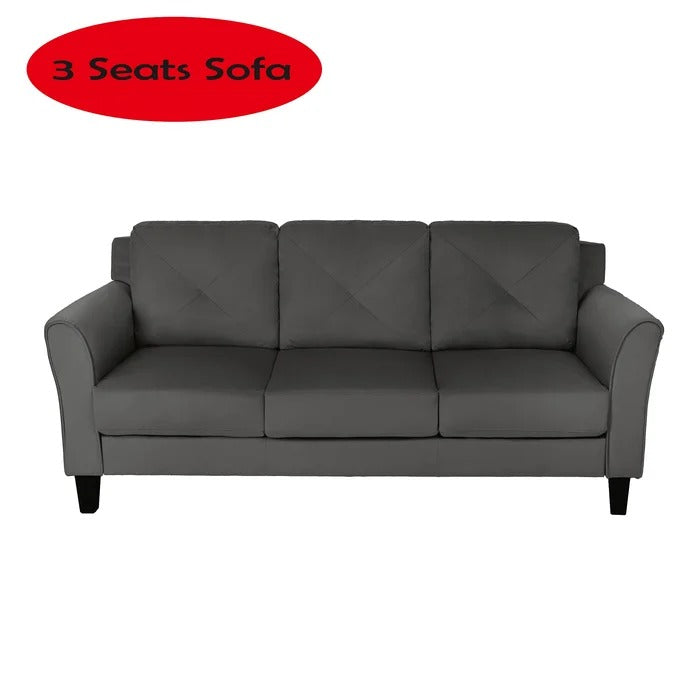3 Seater Sofa: Shola 73.6'' Upholstered Sofa