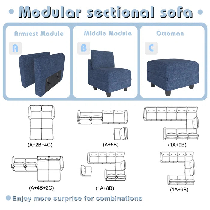 3 Seater Sofa: Tomario 85" Upholstered 3 - Seater Sofa With Storage