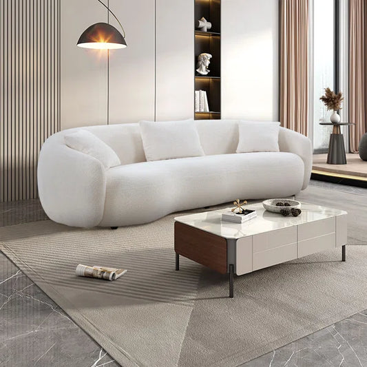 3 Seater Sofa: Yazgur 93.6" Upholstered Sofa