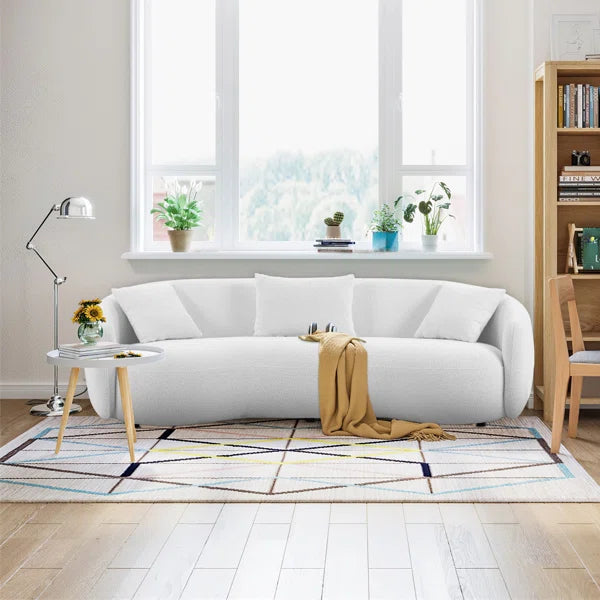 3 Seater Sofa: Yazgur 93.6" Upholstered Sofa