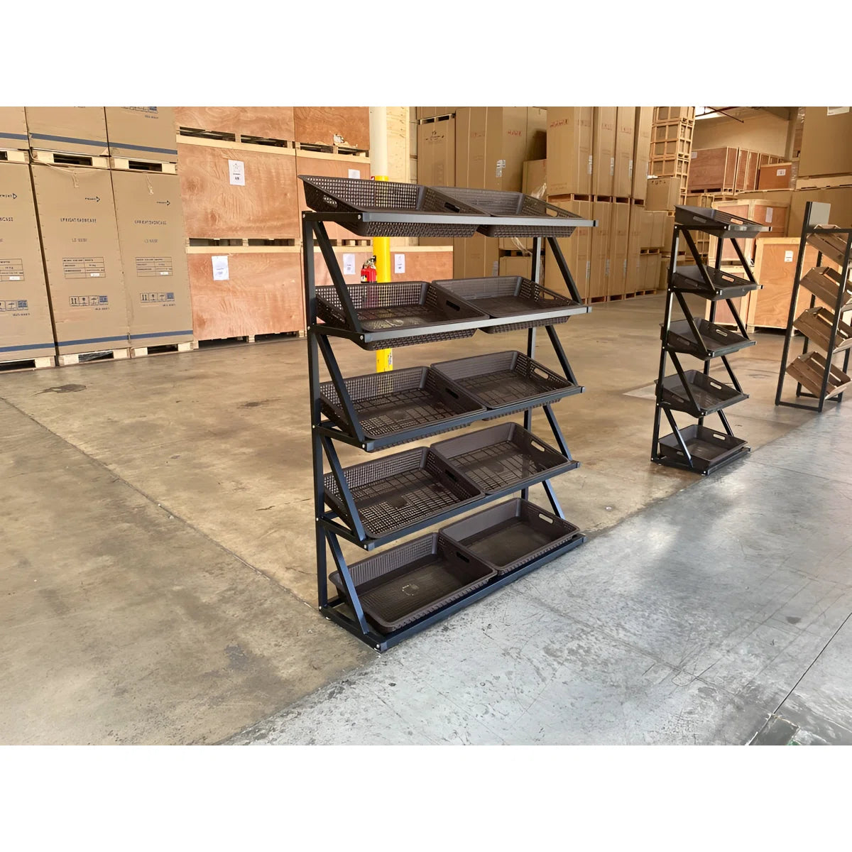 Kitchen Racks: 48.5'' Standard Baker's Rack in Stainless Steel