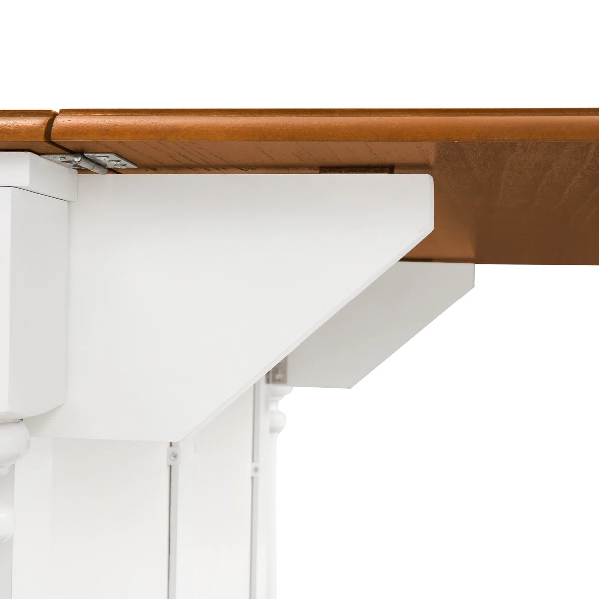 Kitchen Island Table: 50.6” Rolling Cart with Drop Leaf, Drawers, Cabinets & Towel Rack
