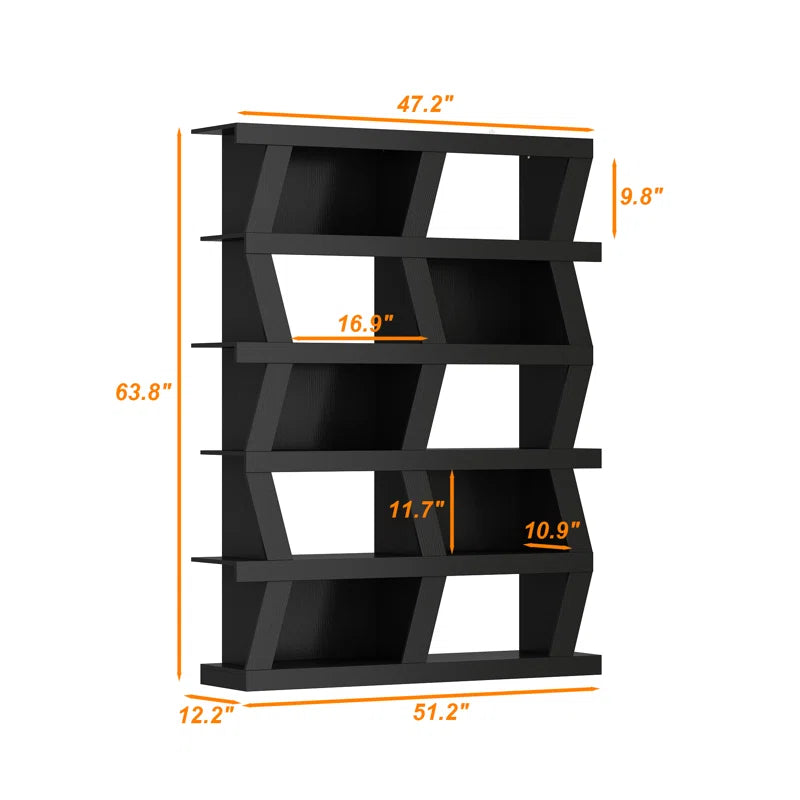 Kitchen Racks: 51.2 Inches Multi-purpose Wide 6-Layer Wooden Kitchen Rack