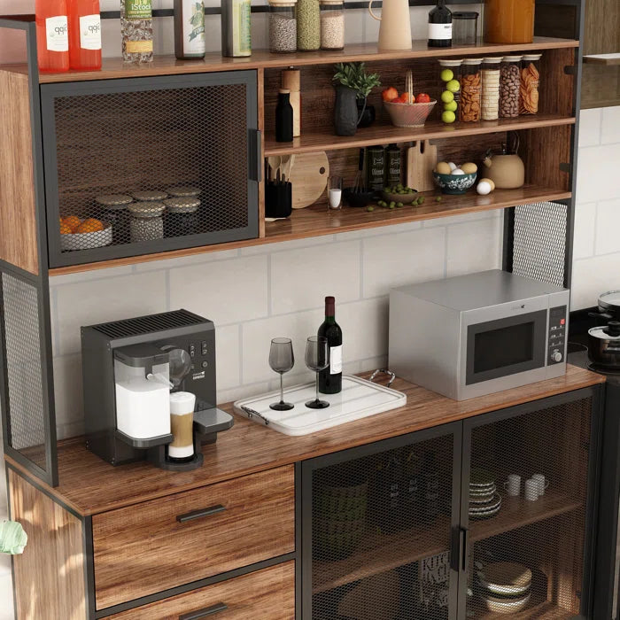 Kitchen Rack: 68.5'' Steel Standard Pantry Kitchen Rack
