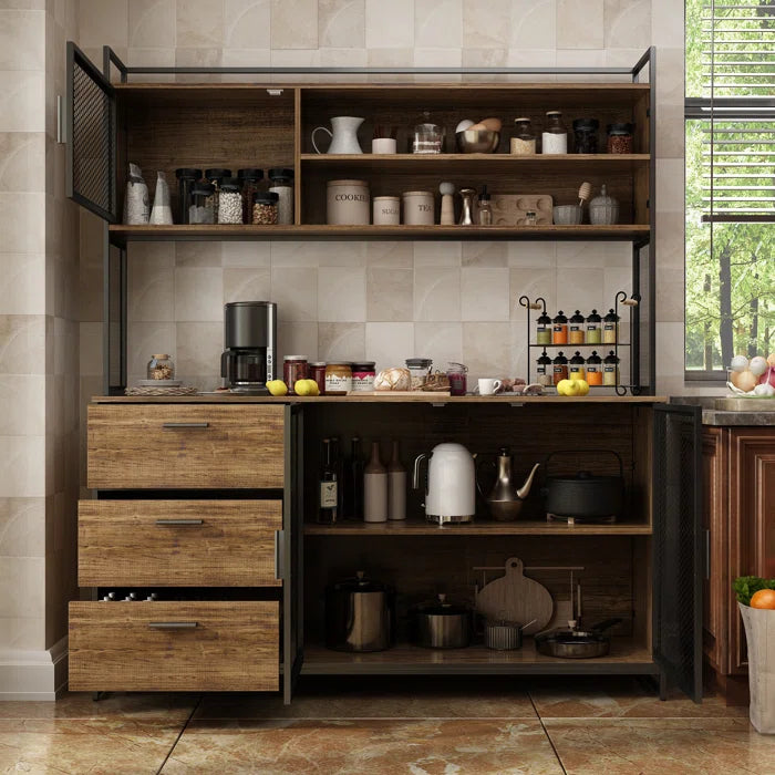 Kitchen Rack: 68.5'' Steel Standard Pantry Kitchen Rack