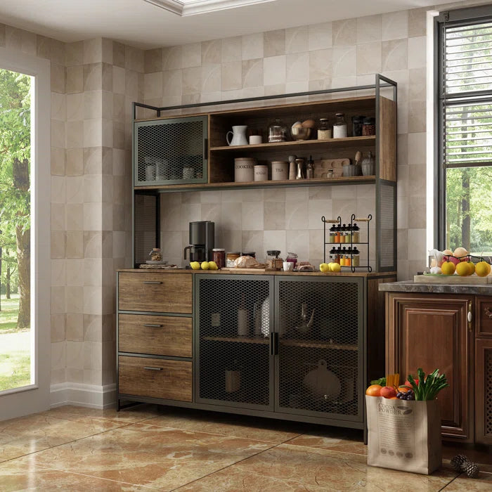 Kitchen Rack: 68.5'' Steel Standard Pantry Kitchen Rack