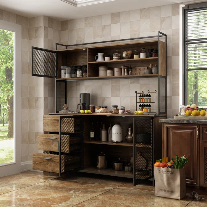 Kitchen Rack: 68.5'' Steel Standard Pantry Kitchen Rack