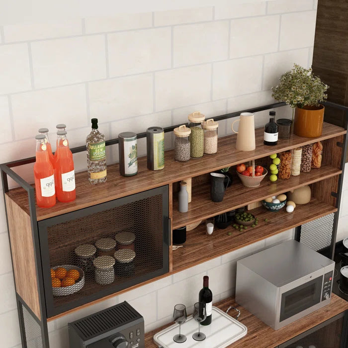 Kitchen Rack: 68.5'' Steel Standard Pantry Kitchen Rack