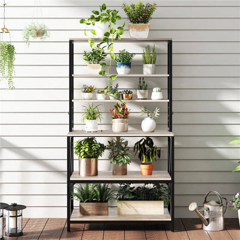Kitchen Racks:- 6 Tier Baker's Rack Kitchen Utility Storage Shelving Unit