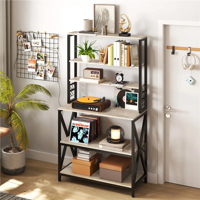 Kitchen Racks:- 6 Tier Baker's Rack Kitchen Utility Storage Shelving Unit