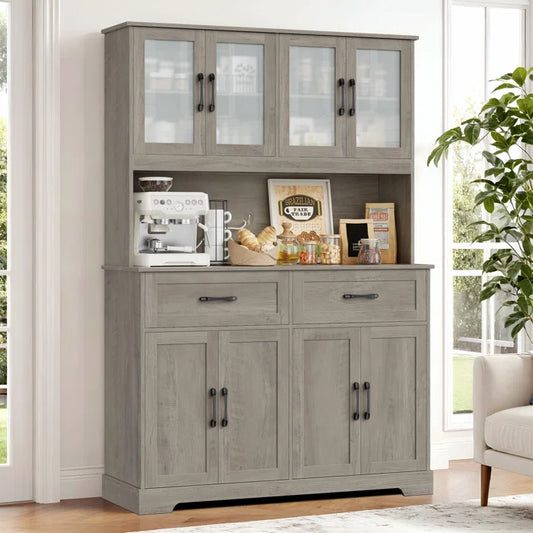 Microwave Stands:70.9" Kitchen Pantry Stylish Microwave Stands for Modern Homes