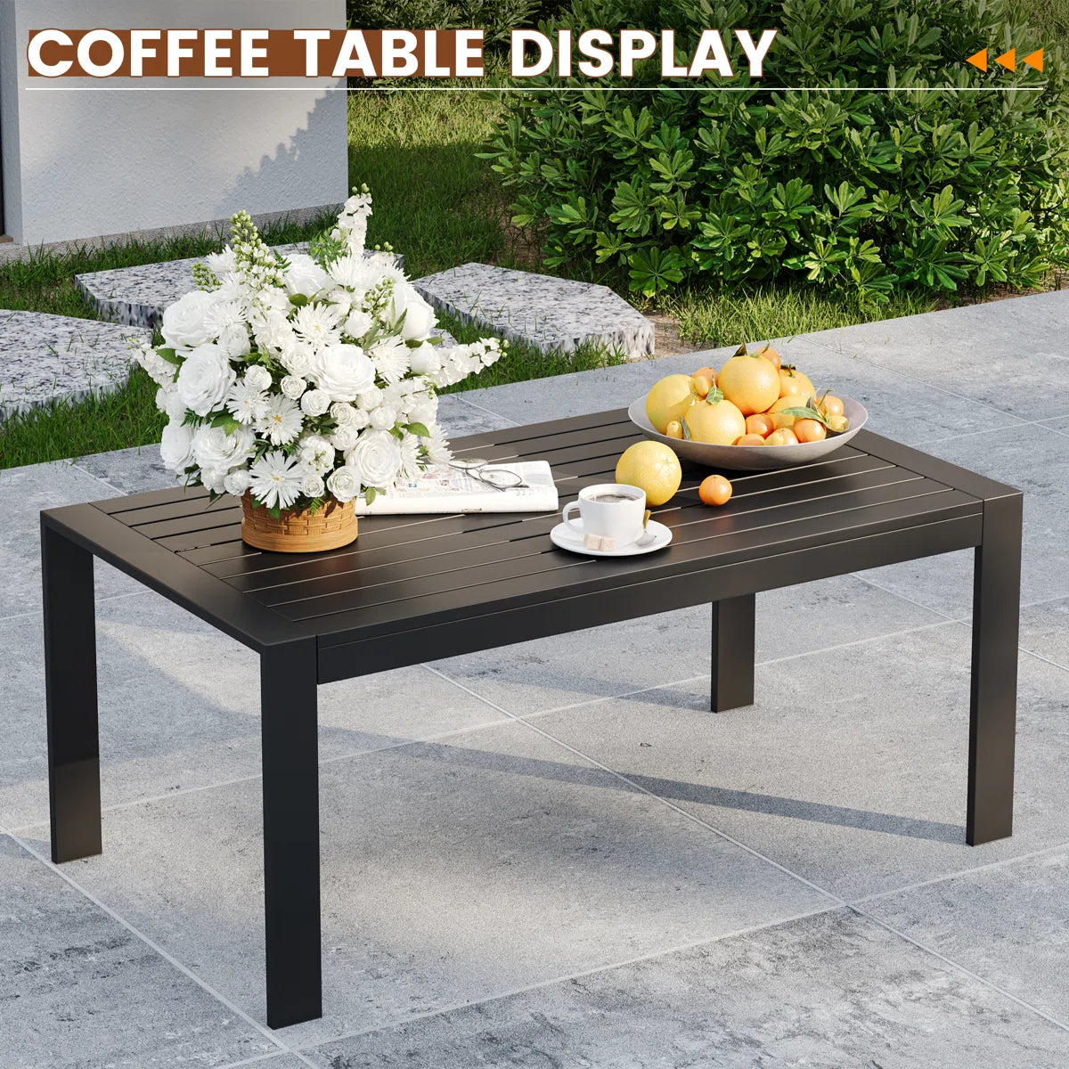 7 Seater Sofa Set: 7-person coffee table and sofa seating group