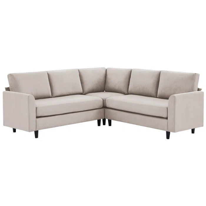 7 Seater Sofa Set: 83.5" Sectional Corner Sofa with Armrest & Modern