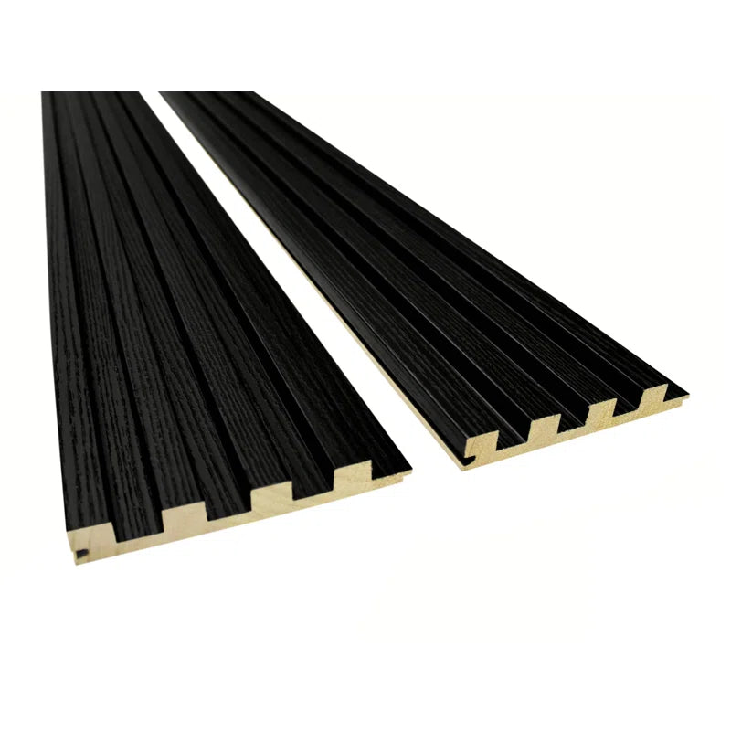tv panel: Wood Wall Panels 94.5" Long, Decorative 3D Interior Shiplap Set