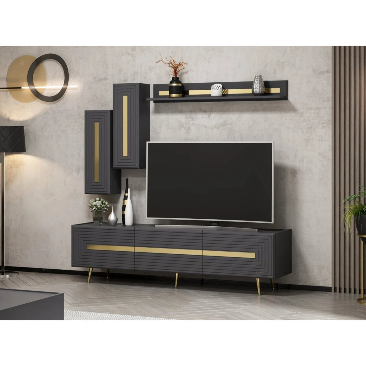 tv panel: Modern tv panel for TVs up to 78"