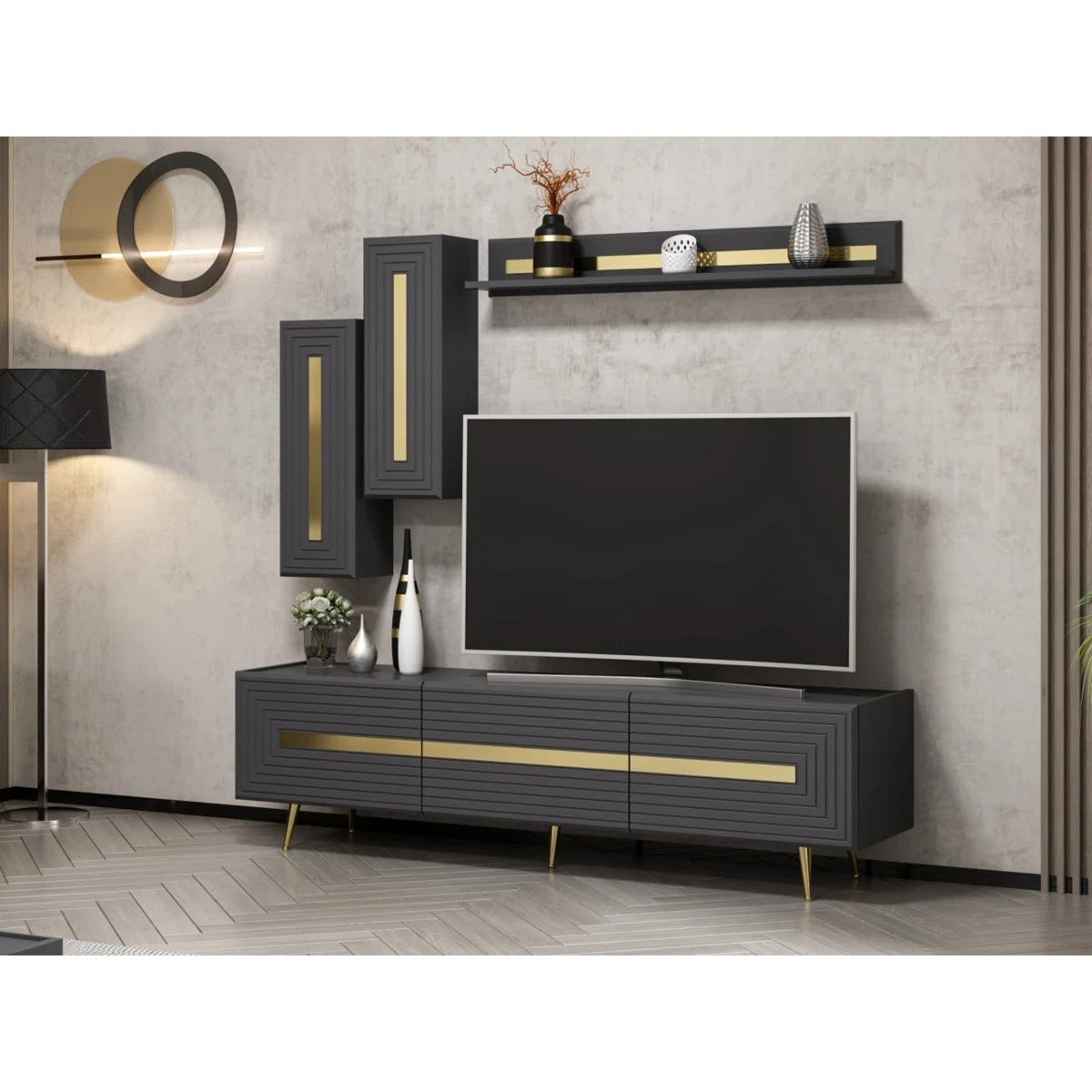tv panel: Modern tv panel for TVs up to 78"