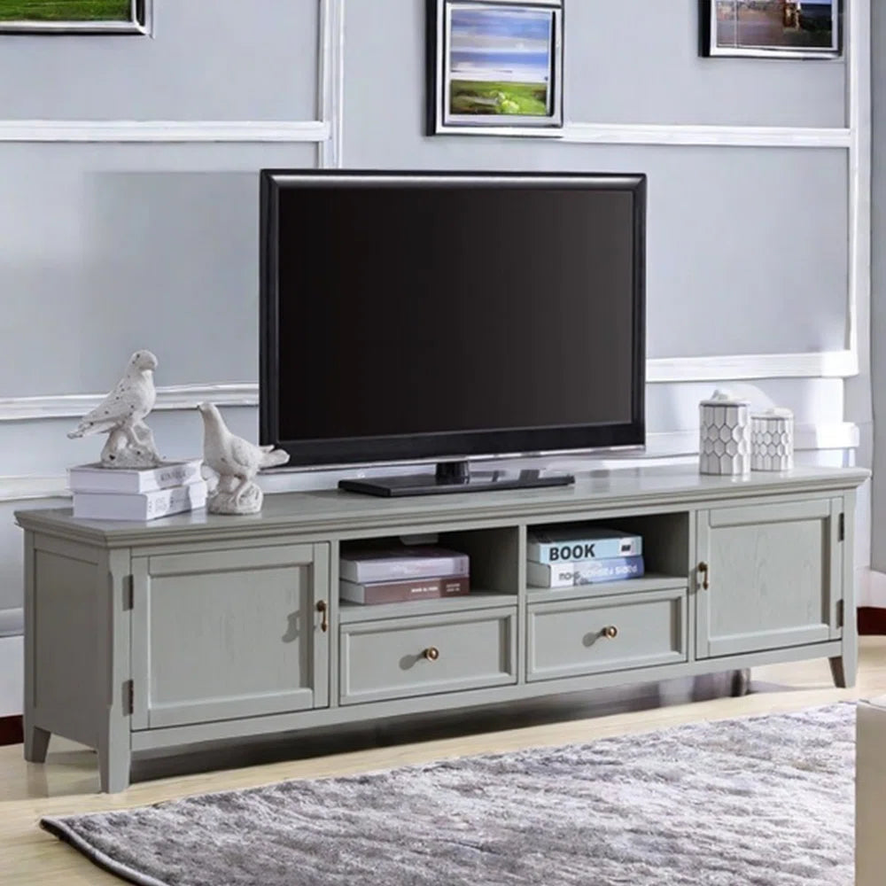 tv panel: Traditional American Style tv panel, Solid Wood Build with Ample Storage