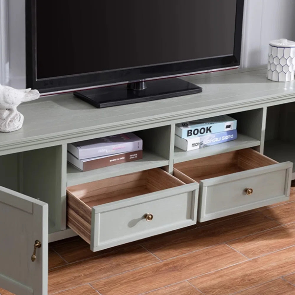 tv panel: Traditional American Style tv panel, Solid Wood Build with Ample Storage