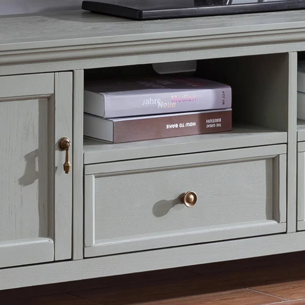 tv panel: Traditional American Style tv panel, Solid Wood Build with Ample Storage