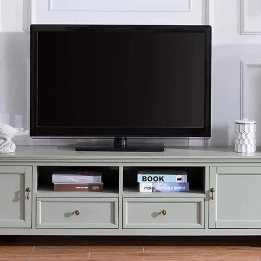 tv panel: Traditional American Style tv panel, Solid Wood Build with Ample Storage