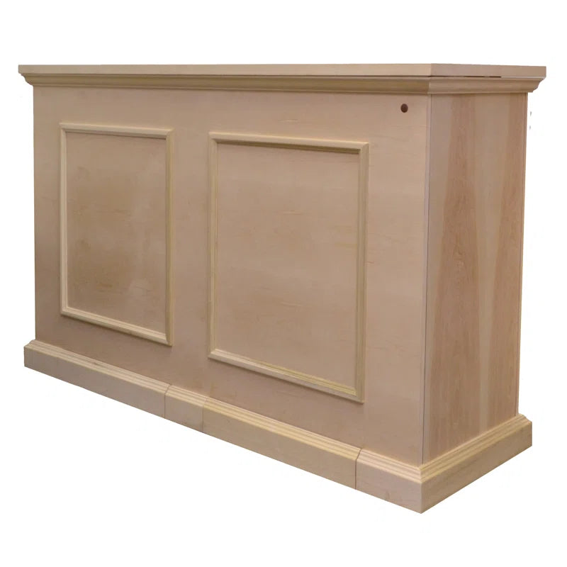 tv panel: Modern TV Console for 65" Screens with Storage Shelves and Sleek Finish