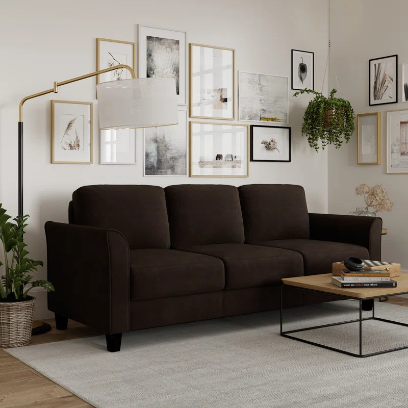 Luxury Sofa Sets: Arsaluis Flared Arm Sofa - Classic Elegance Meets Comfort