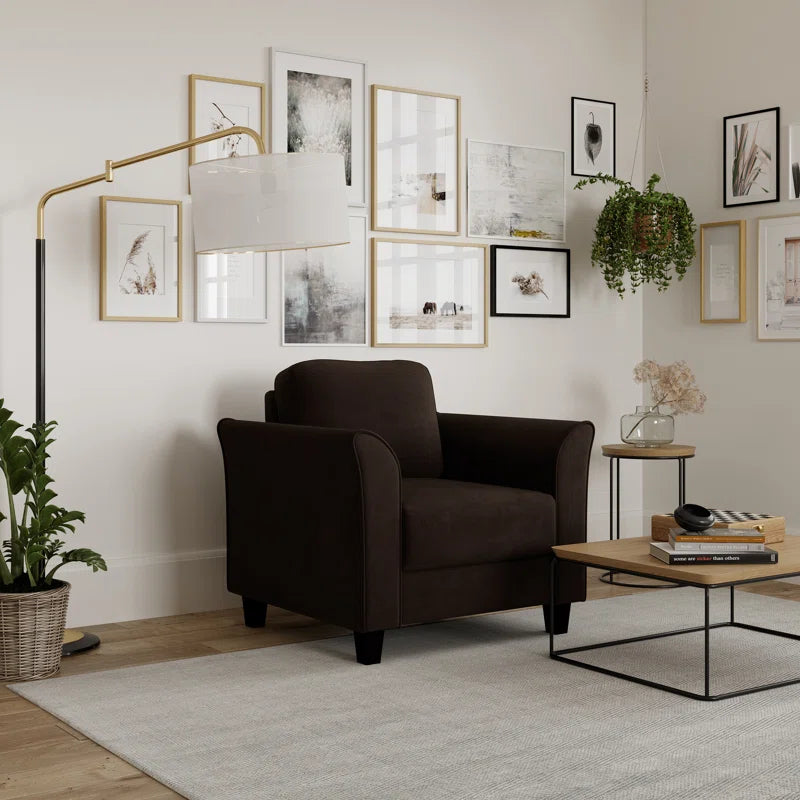 Luxury Sofa Sets: Arsaluis Flared Arm Sofa - Classic Elegance Meets Comfort