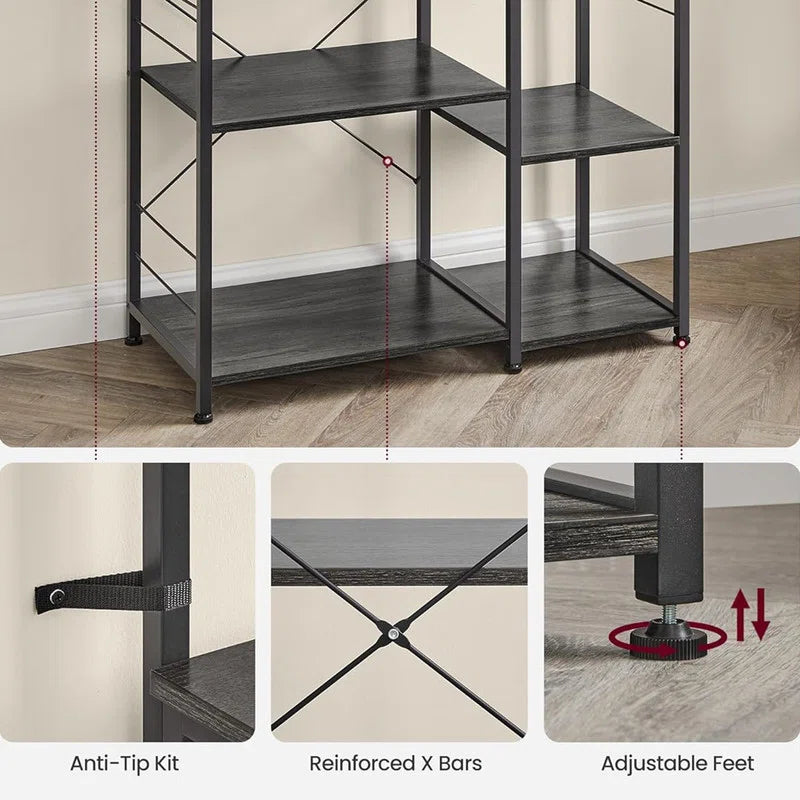 Kitchen Rack: Baker's Rack, Microwave Stand, Wire Basket Kitchen Storage Rack, Spice and Pot Shelves
