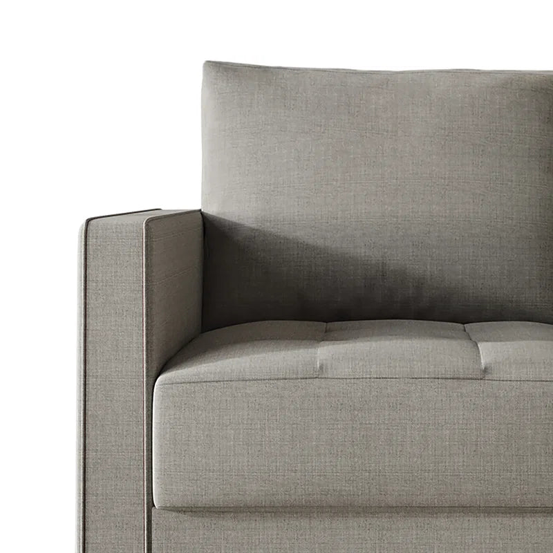 Luxury Sofa Sets: 3-Piece Linen Fabric Sofa Set with Chair, Loveseat & Sofa