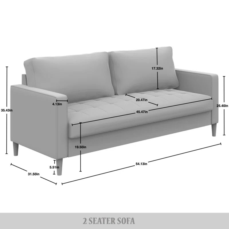 Luxury Sofa Sets: 3-Piece Linen Fabric Sofa Set with Chair, Loveseat & Sofa