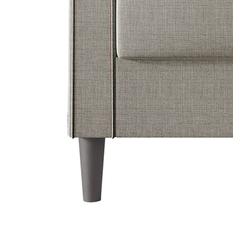 Luxury Sofa Sets: 3-Piece Linen Fabric Sofa Set with Chair, Loveseat & Sofa