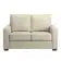7 Seater Sofa Set: Modern Fabric Upholstered Sofa Set with Chair (cream)