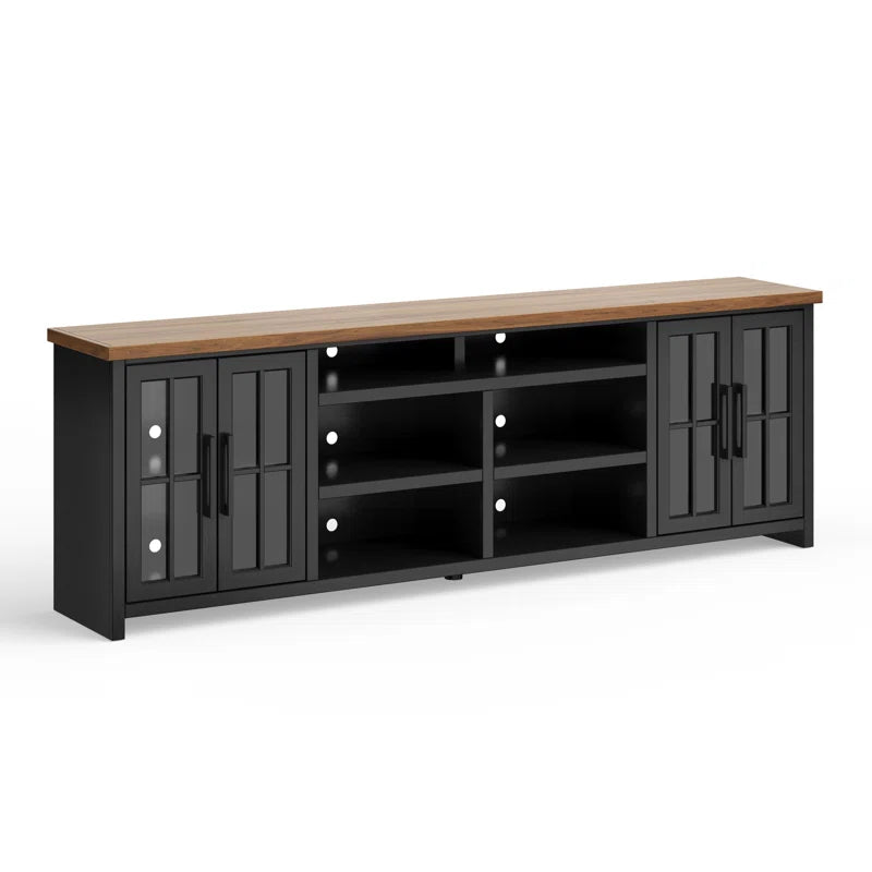 tv panel: 96" TV panel for 100" screens, two-tone finish, arrives fully assembled