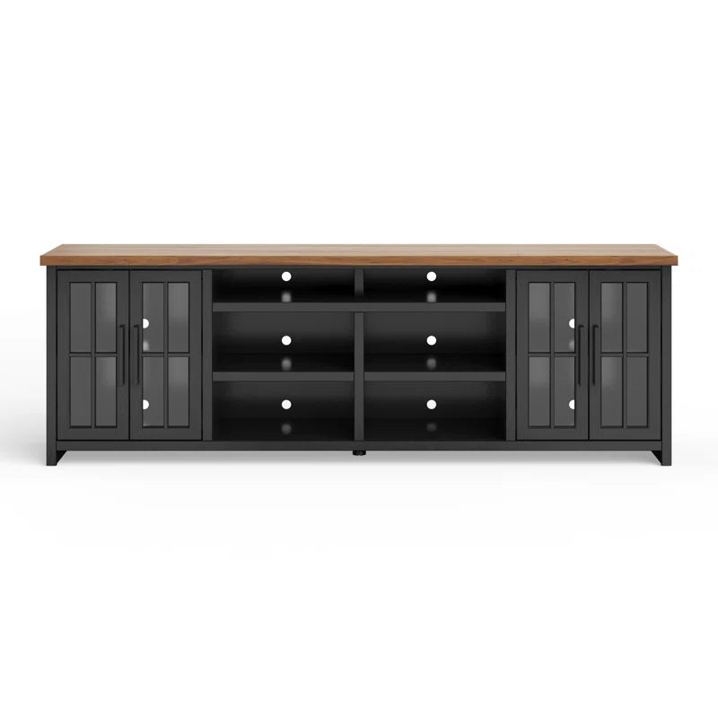 tv panel: 96" TV panel for 100" screens, two-tone finish, arrives fully assembled