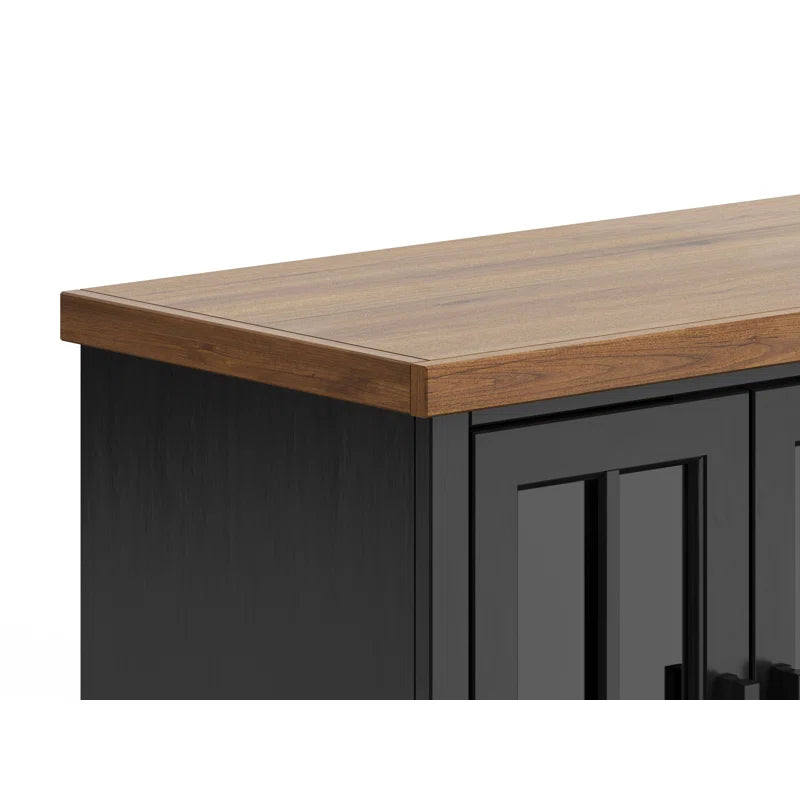 tv panel: 96" TV panel for 100" screens, two-tone finish, arrives fully assembled