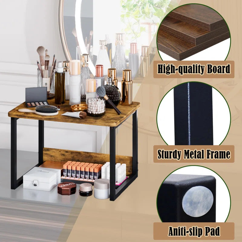 Kitchen Racks: 17.25'' Standard Baker's Rack Made of Steel and Compatible with Microwaves