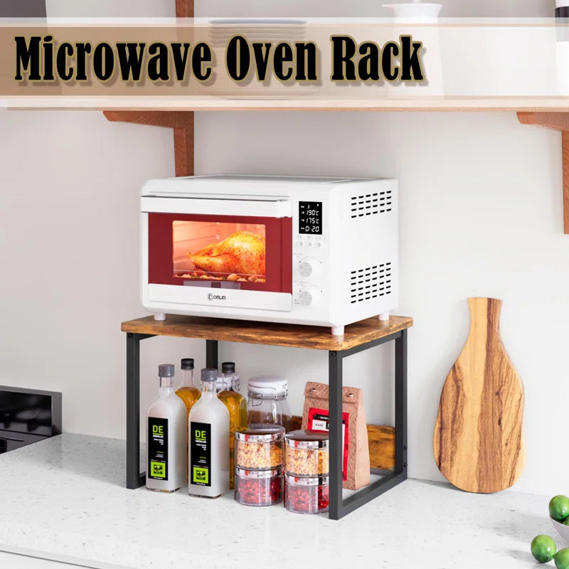 Kitchen Racks: 17.25'' Standard Baker's Rack Made of Steel and Compatible with Microwaves