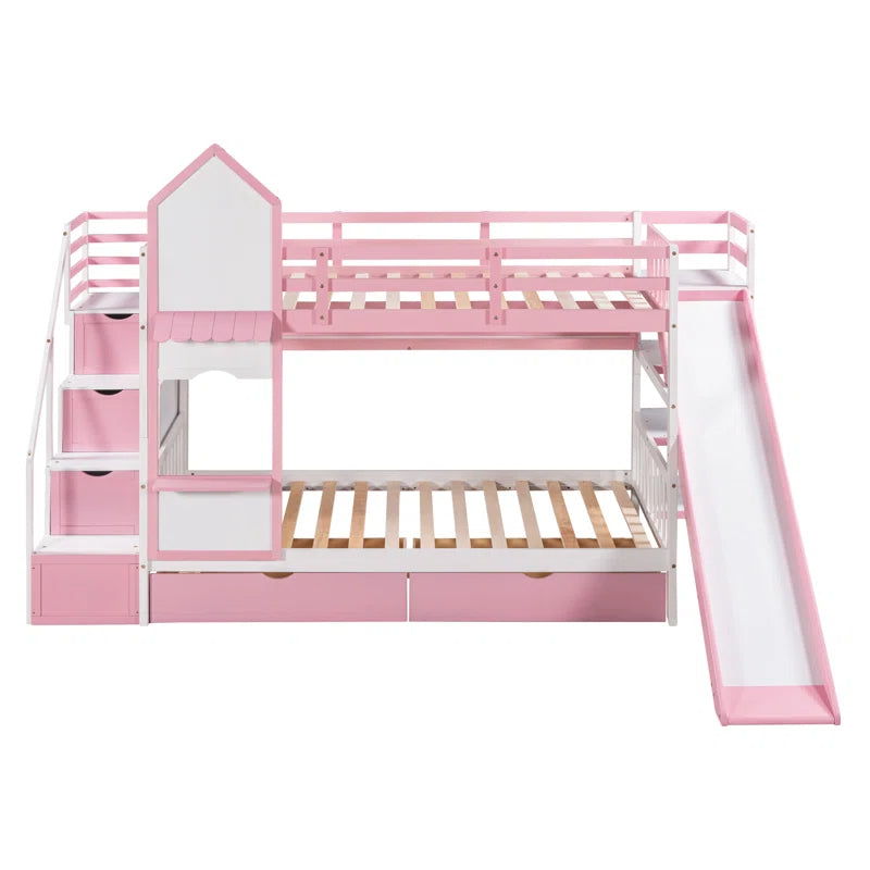 Bunk Bed: Kids Bed with Drawers