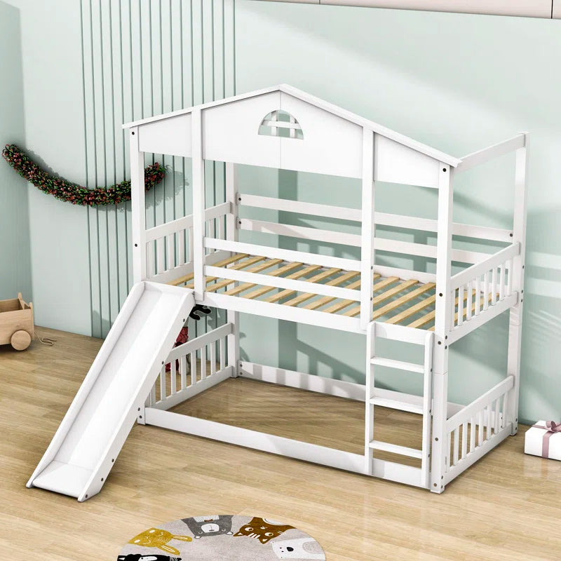 Bunk Bed: Kids Twin Bed White