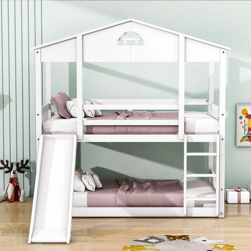 Bunk Bed: Kids Twin Bed White