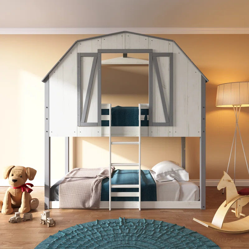 Bunk Bed: Play House Twin Bed