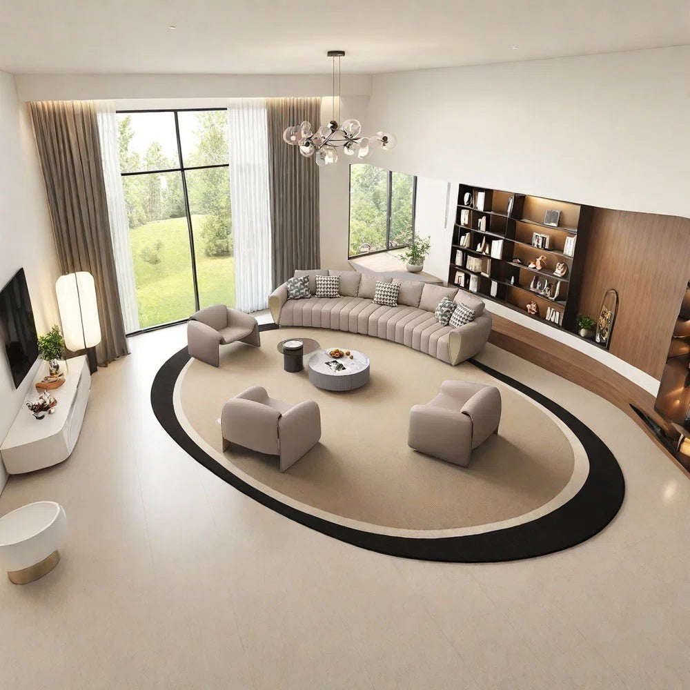 7 Seater Sofa Set: Ideal for Modern Spaces Chaise Sofa Set