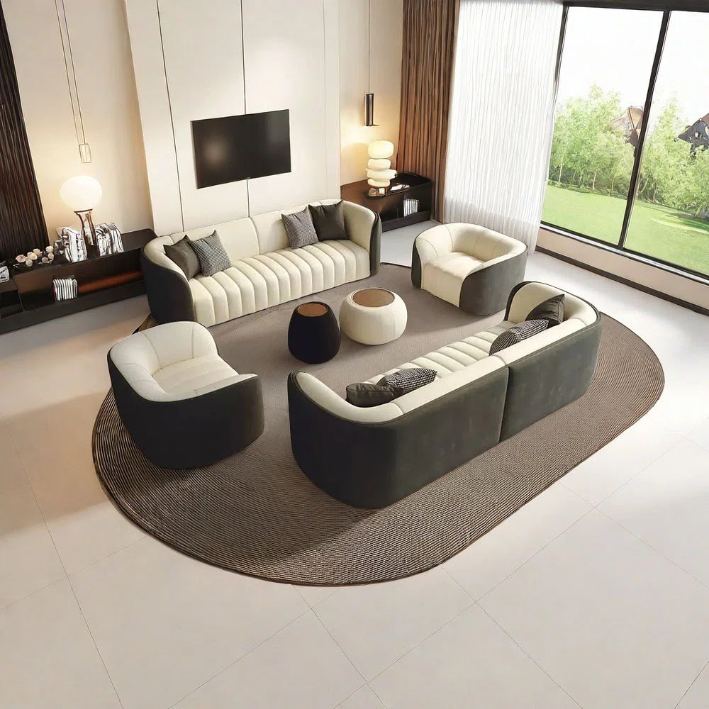 7 Seater Sofa Set: Business In-Line Dealing with Sofa for Office