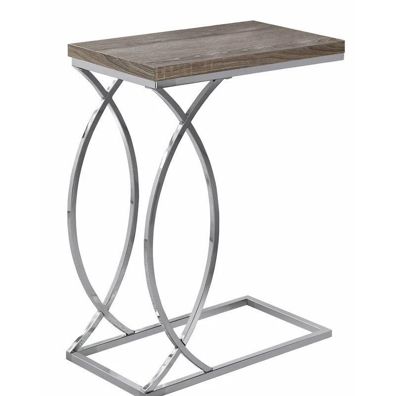 Side Tables: C-Shaped Accent Table