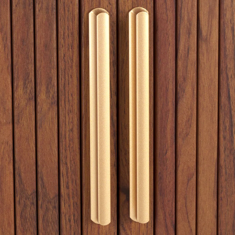tv panel: 62.99" Wide Storage Credenza with Sleek Modern Design