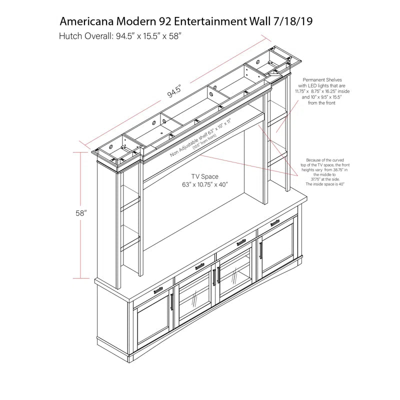 tv panel: 70" TV Wall Unit with Cabinets, Shelves, and Elegant Wood Finish